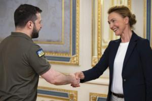 Зеленський зустрівся з генсеком Ради Європи Пейчинович-Бурич