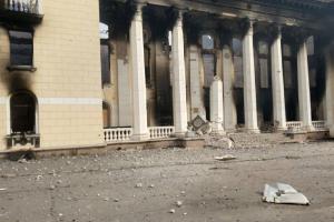 В сети появилось видео последствий страшных "прилетов" в лисичанский Дом техники и "старый центр"