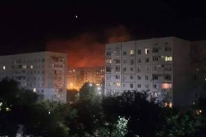 У мережі показали наслідки нічного обстрілу окупантами Енергодару