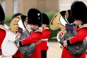Ко Дню Независимости Украины оркестр шотландской гвардии исполнил песню "Стефания"