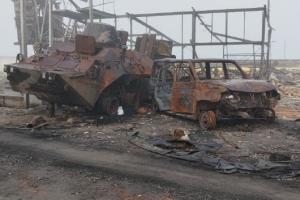 "HIMARS навел суету": В сети показали, что осталось от казармы оккупантов в Новой Каховке