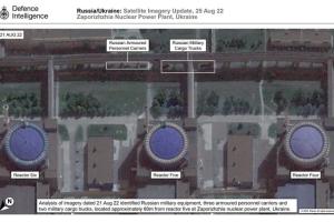 "У 60 метрах від реактора": Розвідка показала на супутникових знімках присутність російської техніки на ЗАЕС
