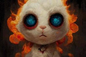 "Бавовнятко": В Минобороны показали существо, которое ночью приходит на склады оккупантов