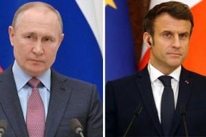 Макрон провел телефонный разговор с Путиным: российский диктатор пожаловался на западное оружие