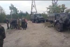 У Щасті оселився "табір мобіків": у мережі з'явилося відео покинутих окупантів
