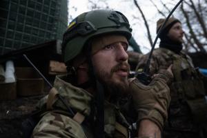 Украинские десантники показали, как уничтожили позицию россиян на Луганском направлении