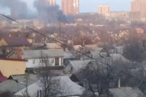 Центр оккупированного Донецка под обстрелом: "прилеты" в район рынка "Маяк". Видео