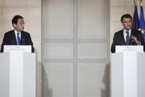 Страны будут работать сообща: Лидеры Японии и Франции обсудили войну РФ против Украины