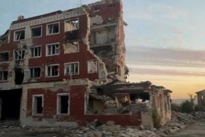 "Как из фантастических фильмов": в сети показали центральную площадь в Кременной
