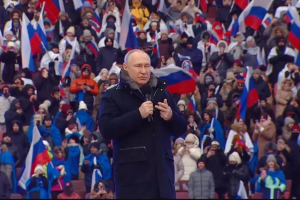 "Конные космонавты, и Катюша - солдат советский": как на стадионе "Лужники" в Москве прошел "шабаш" под видом "праздничного концерта"