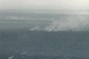 В небе над Бахмутом пограничники сбили русский штурмовик Су-25, - ВСУ