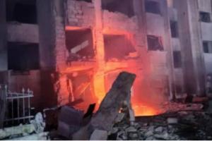 Израиль атаковал ракетами столицу Сирии: фото и видео с места происшествия