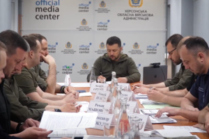 "Важливо підрахувати збитки": Зеленський прибув до Херсонської області