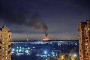 Взрыв в Московской области: очевидцы сообщают о пожаре на военном аэродроме