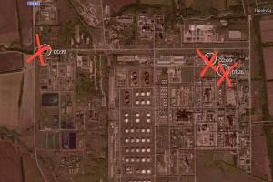"Окупантам не сховатися": ЗСУ показали, як знищують ворожу техніку на території Лисичанського НПЗ - відео