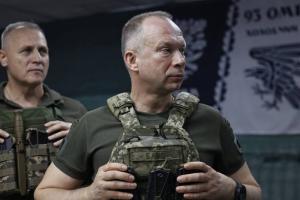 Противник перешел от обороны к активным действиям: Сырский о ситуации в районе Бахмута