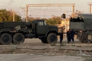 У Криму зафіксували переміщення рідкісних установок "Град-1", - "АТЕШ"