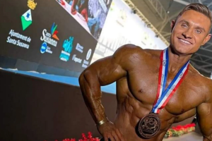 Бодибілдер з Луганщини став бронзовим призером чемпіонату світу
