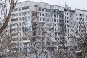 Обстрел Харькова: момент удара попал на камеры - видео