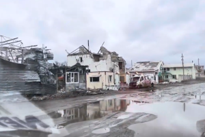 Жодної вцілілої будівлі: окупанти показали свіже відео з Рубіжного