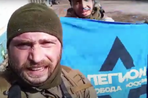"Продвигаемся дальше": Бойцы легиона "Свобода России" записали видео из Теткино Курской области