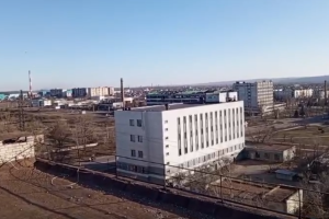 В сети показали, как выглядит Рубежное с высоты многоэтажки, и рассказали о ситуации в городе