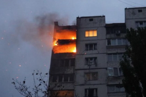 Массированная атака дронов на Киев: в КГВА показали последствия