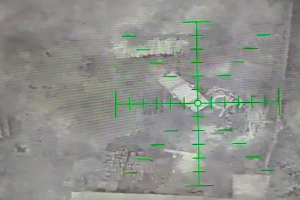 Пограничники показали на видео, как уничтожают позиции оккупантов под Кременной на Луганщине
