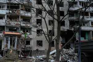 Нічний удар по Харкову: у мережі показали, як виглядає багатоквартирний будинок на Салтівці