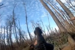 Кожен метр у вогні: відео боїв у Серебрянському лісі та ситуації на Лиманському напрямку