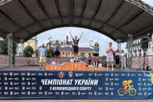 Три медалі здобула луганчанка на чемпіонаті України з велоспорту