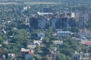 Город-призрак под прицелом дронов: в сети показали Покровск с высоты птичьего полета