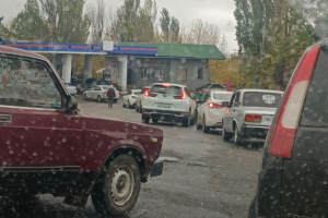 В оккупированном Донецке топлива нет даже по талон