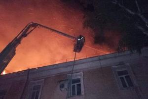 В Луцком военном госпитале произошел пожар: пострадавших нет
