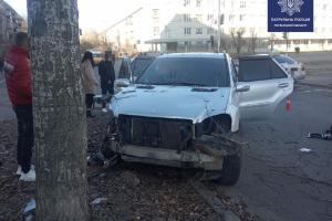 В стельку пьяный водитель в Северодонецке спровоцировал аварию