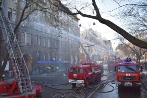Пожар в Одесском колледже: количество погибших возросло до 12 человек
