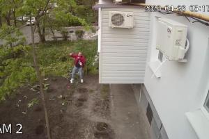 В Северодонецке объявился вор-эстет, который очень любит цветы (фото)