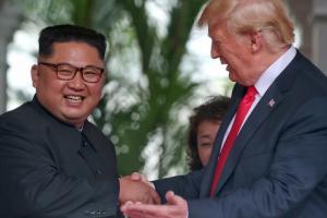 "Я рад": Трамп прокомментировал появление Ким Чен Ына на публике