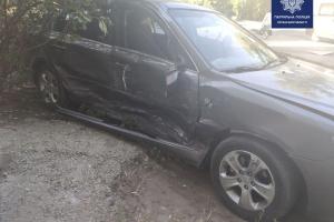 У Сєвєродонецьку вантажний фургон зіткнувся з легковим авто, є постраждалі