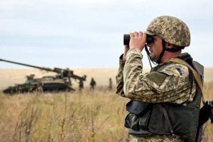 На Донбассе продолжаются обстрелы украинских позиций