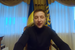 Хворий на COVID-19 Зеленський записав нове відео з лікарні