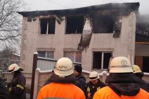 Названа попередня причина пожежі в харківському будинку престарілих