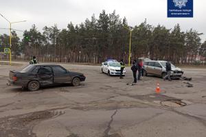 В Северодонецке водитель ВАЗ устроил ДТП