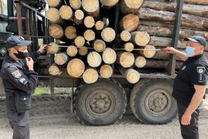 Полиция Луганщины расследует факт незаконной перевозки леса