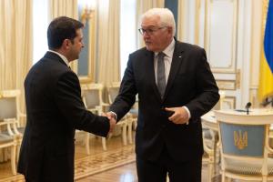 Зеленський провів зустріч з президентом Німеччини
