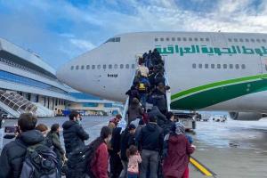 Около 400 граждан Ирака вернулись эвакуационным рейсом домой из Беларуси