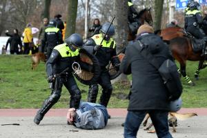 У Нідерландах протест проти COVID-обмежень переріс у свавілля