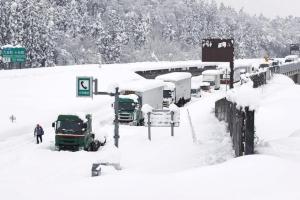 Вперше за чотири роки на столицю Японії обрушився снігопад, понад 50 людей постраждали