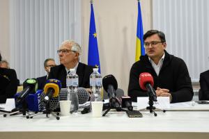 Боррель та Кулеба відвідали Луганську область