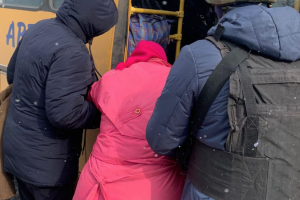 Російські військові нанесли авіаудар під час евакуації з Ізюму